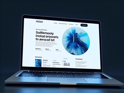 Mirai Techのクリーンなウェブサイトデザイン